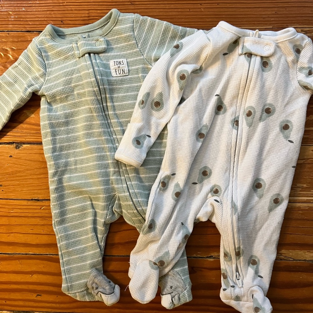 10 Piece Newborn Footie Bundle
